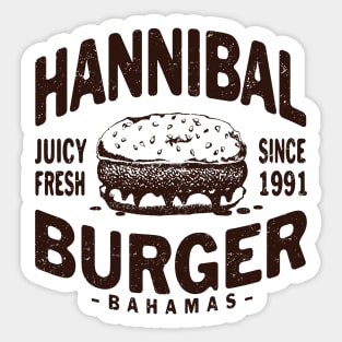 Hannibal Burger by Buck Tee Sticker